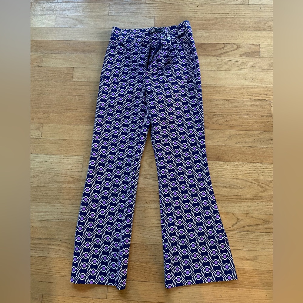Zara Cropped Patterned Work Pant